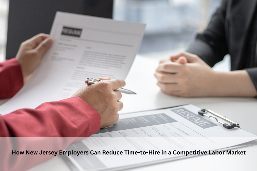 How New Jersey Employers Can Reduce Time-to-Hire in a Competitive Labor Market