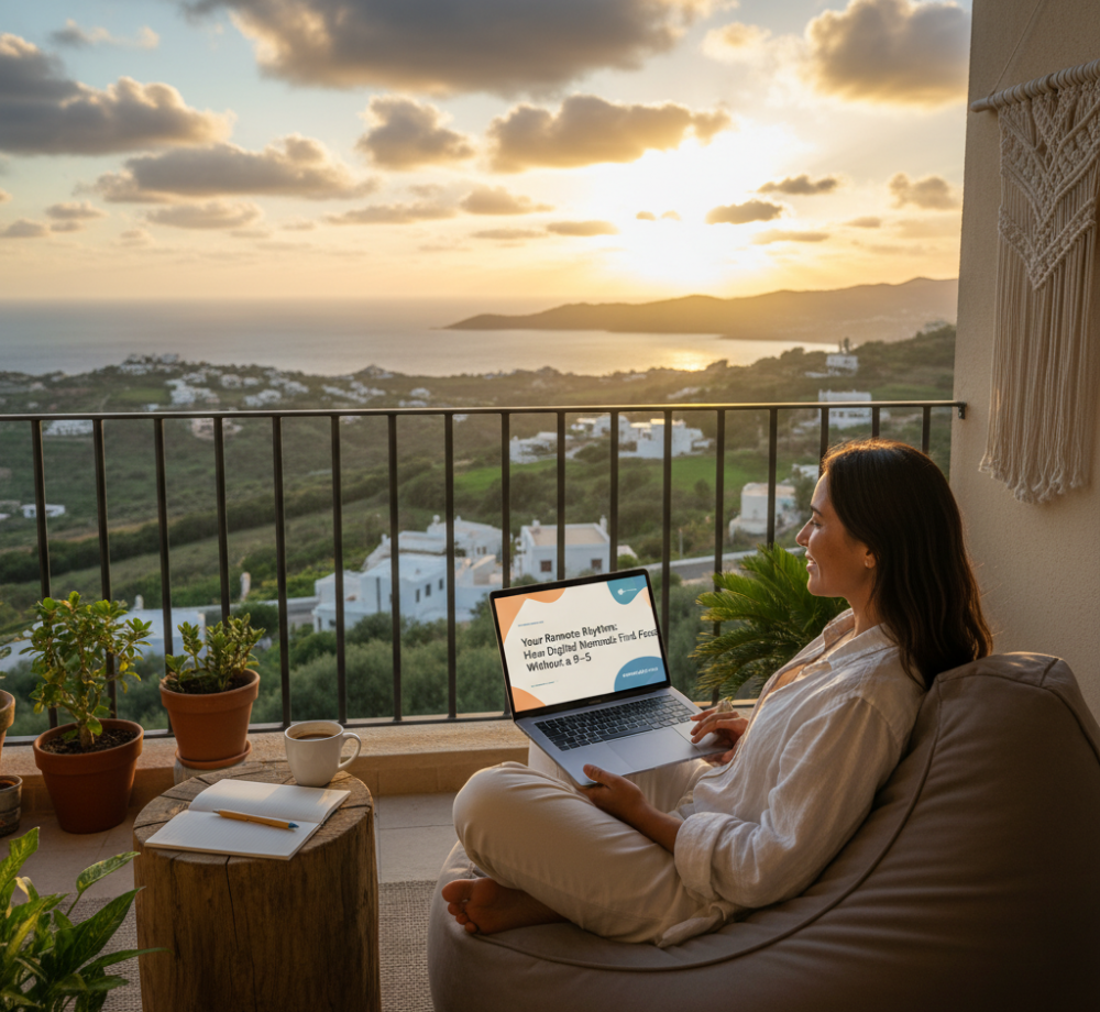 Your Remote Rhythm: How Digital Nomads Find Focus Without a 9–5