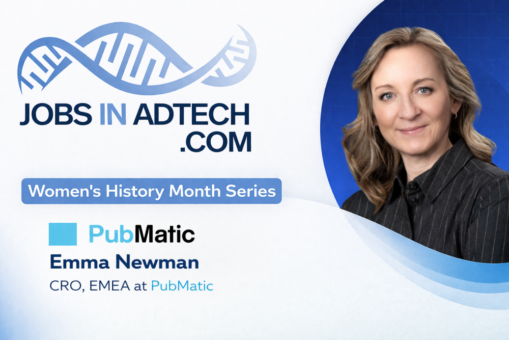Women's History Month Series with Emma Newman, CRO, EMEA at PubMatic