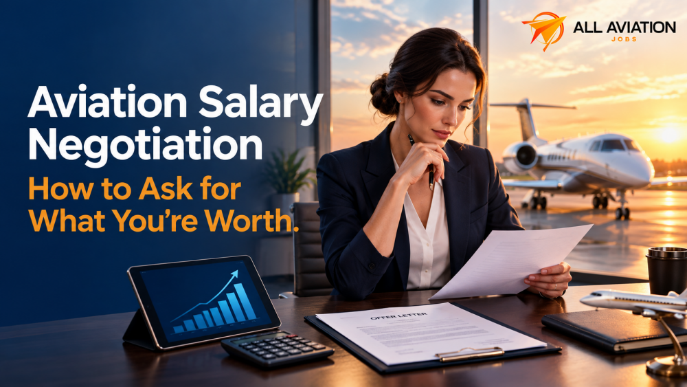 Aviation Salary Negotiation: How to Ask for What You’re Worth