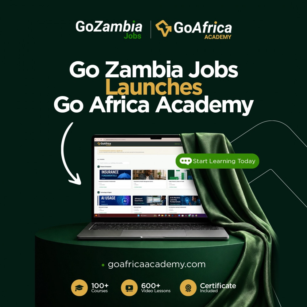 Go Zambia Jobs Launches Go Africa Academy