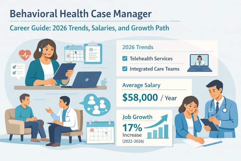 Behavioral Health Case Manager Career Guide: 2026 Trends, Salaries, and Growth Path