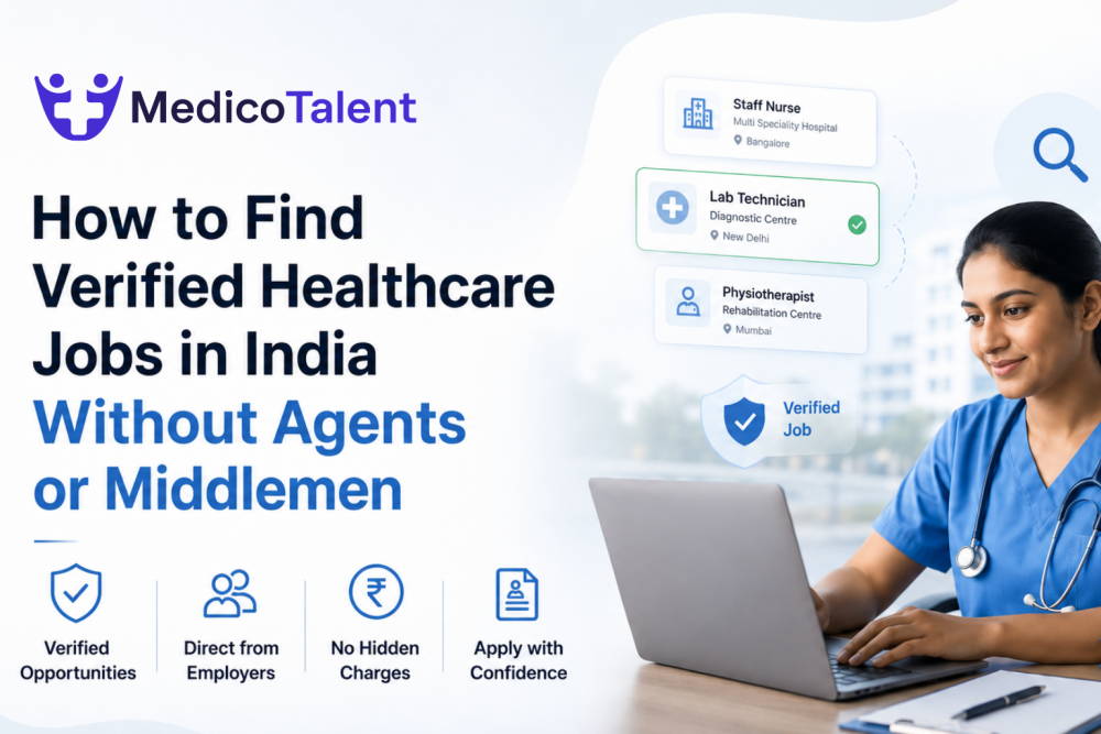 How to Find Verified Healthcare Jobs in India Without Agents or Middlemen