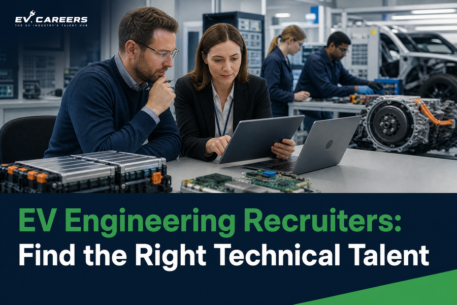 EV Engineering Recruiters: Find the Right Technical Talent