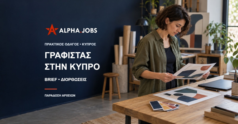 Γραφίστας στην Κύπρο: Brief, Διορθώσεις και Παράδοση Αρχείων