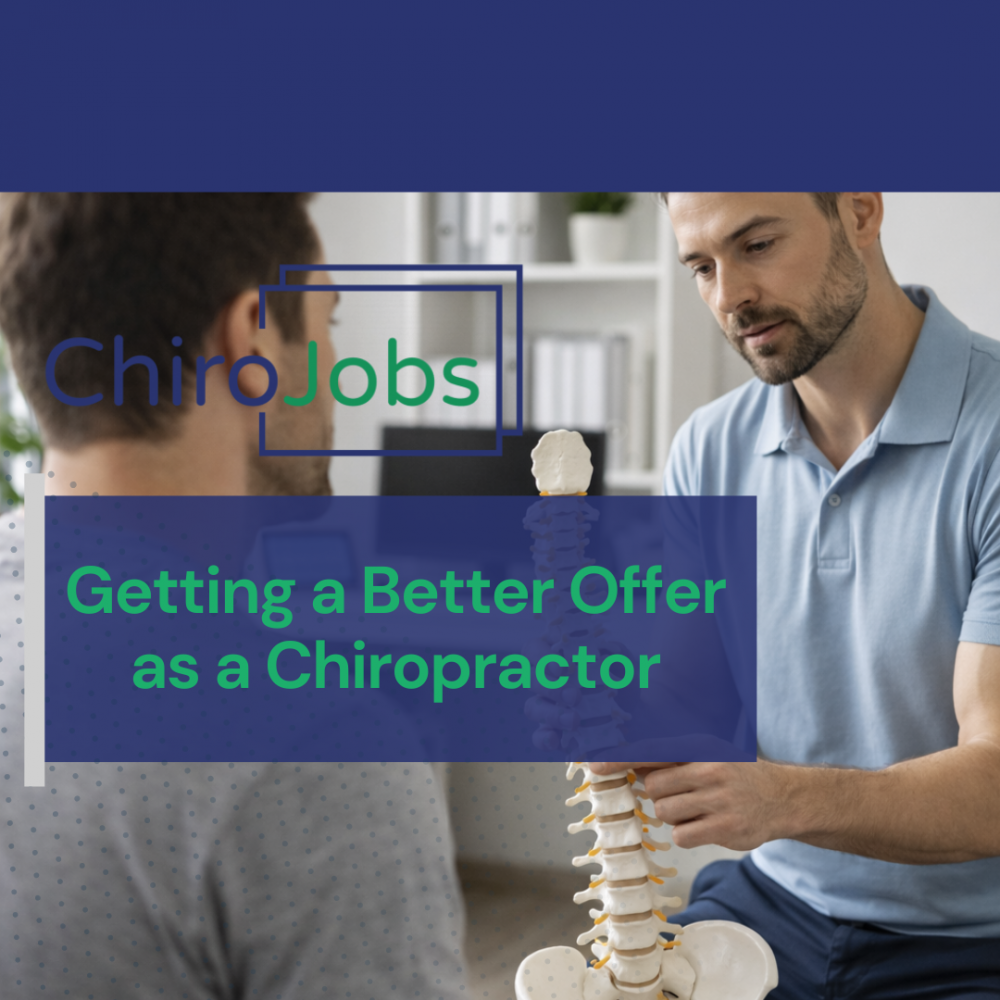 How Chiropractors Can Negotiate Better Job Offers