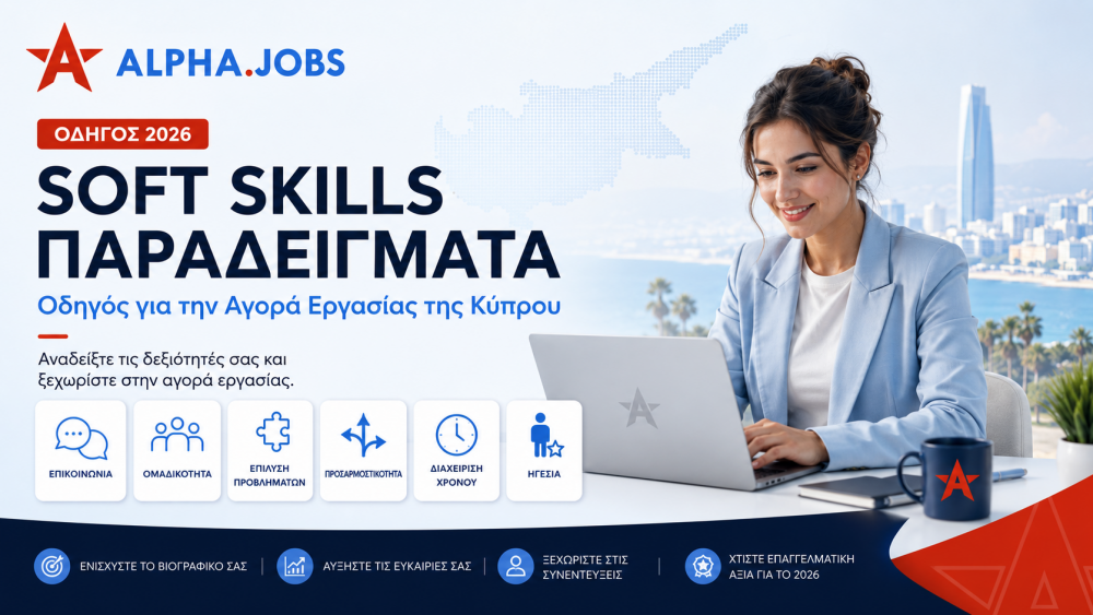 Soft Skills Παραδείγματα: Οδηγός για την Αγορά Εργασίας της Κύπρου το 2026