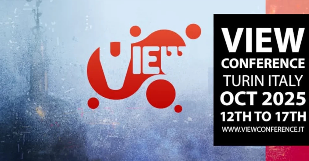 VIEW Conference 2025 - Storytelling, Tech and AI Momentum