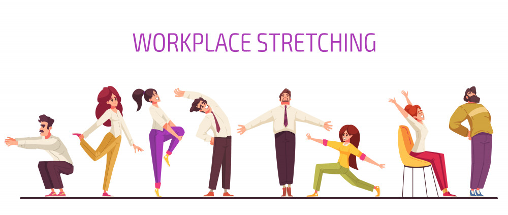 Healthy Exercises for Colleagues of All Ages – Do Them Right at Your Desk!