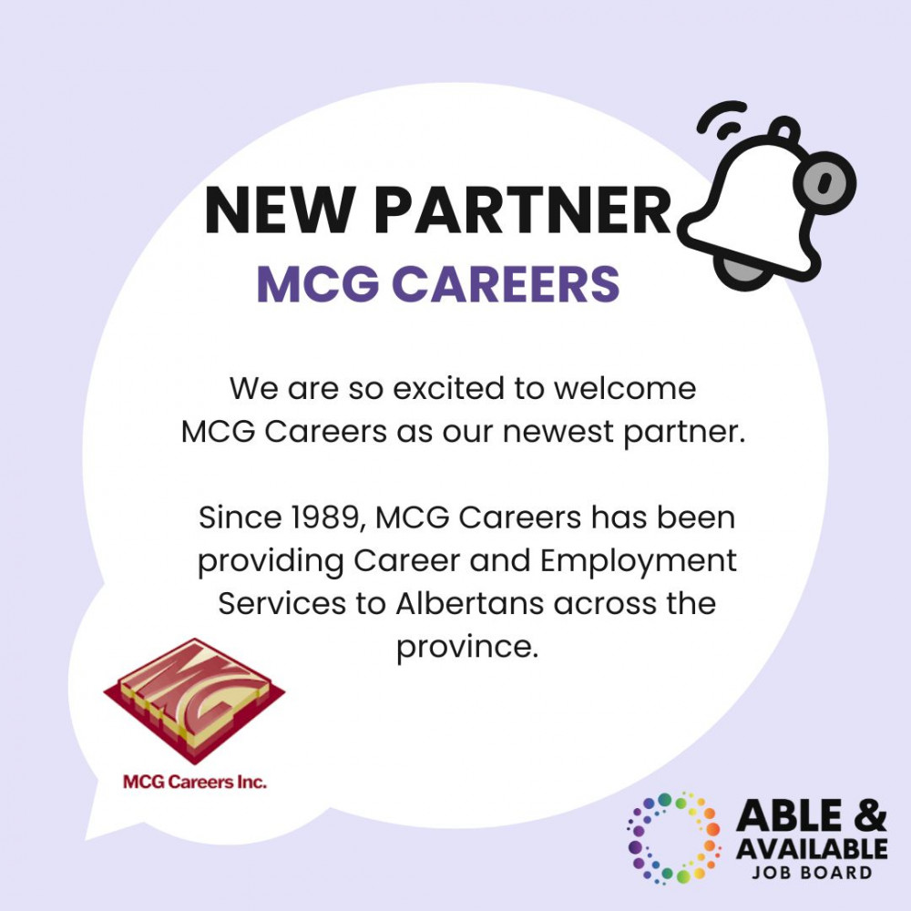 We are excited to welcome MCG Careers as our newest partner!