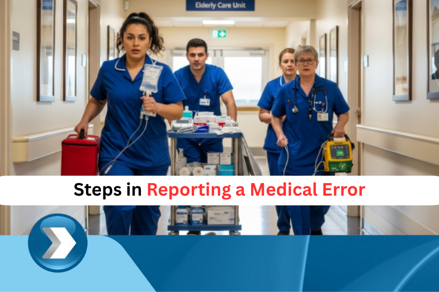 How to Report a Medical Error in Care