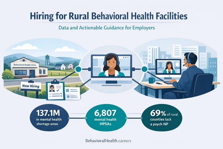 Hiring for Rural Behavioral Health Facilities: Data and Actionable Guidance for Employers