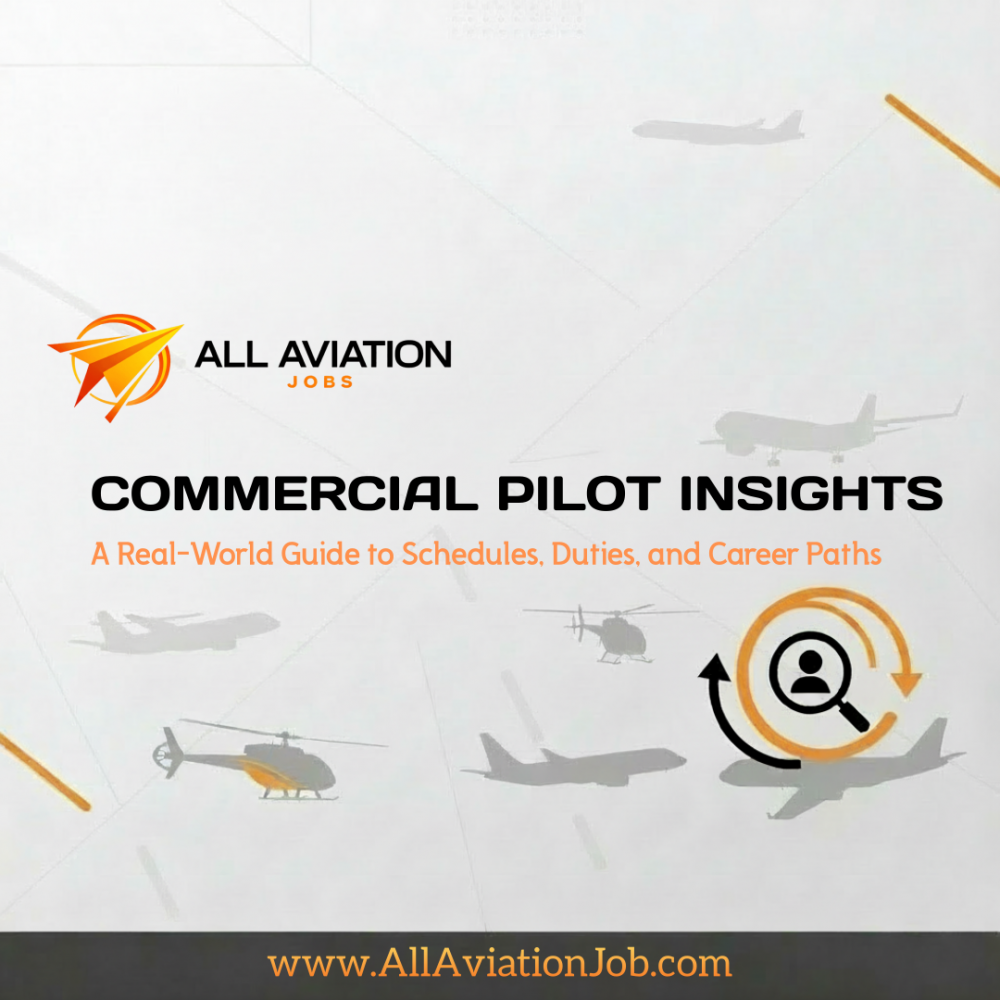What Does the Life of a Commercial Pilot Look Like? A Real-World Guide to Schedules, Duties, and Career Paths