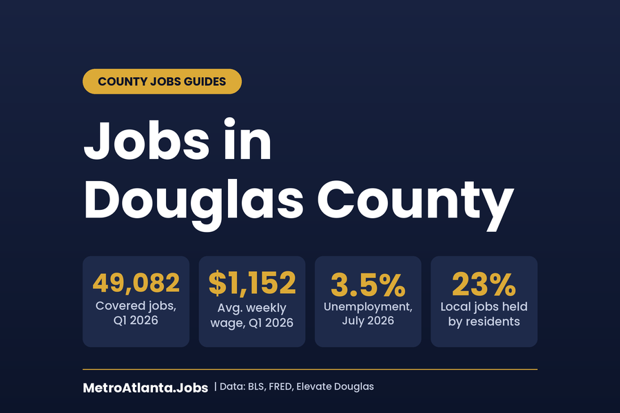 Jobs in Douglas County, GA: 2026 Guide