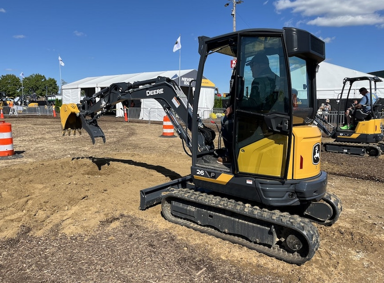 Deere Redesigns 17 & 26 P-Tier Mini Excavators with More Power, Versatility