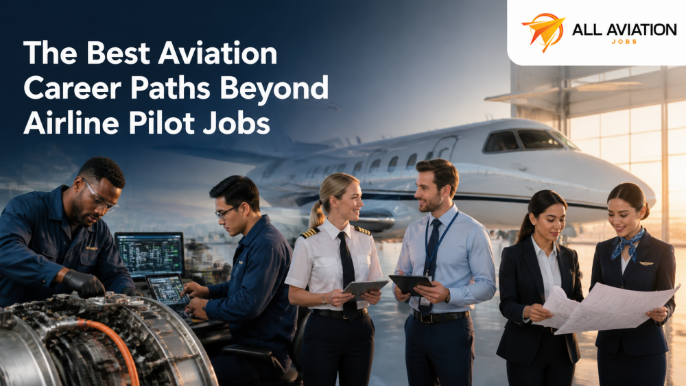 The Best Aviation Career Paths Beyond Airline Pilot Jobs