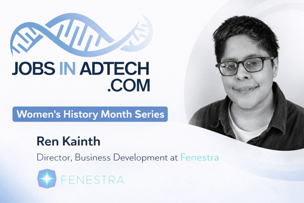 Women's History Month Series with Ren Kainth, Director, Business Development at Fenestra