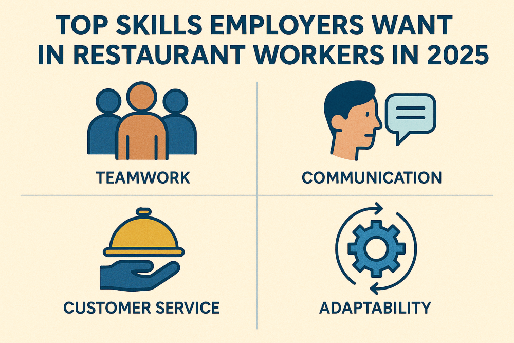 Top Skills Employers Want in Restaurant Workers in 2025