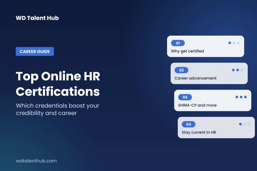 Top Online HR Certifications to Boost Your Career | Ultimate Guide