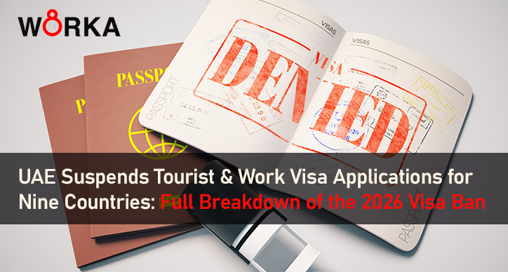 UAE Suspends Tourist & Work Visa Applications for Nine Countries: Full Breakdown of the 2026 Visa Ban