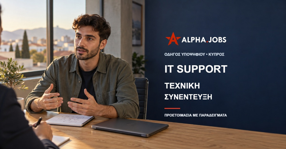 IT Support στην Κύπρο: Προετοιμασία για Τεχνική Συνέντευξη
