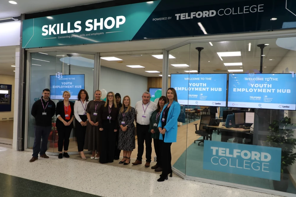 New Skills Shop opens its doors in Telford town centre