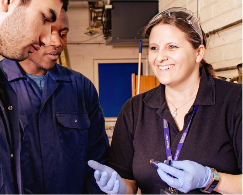 Lecturer in Automotive, Natalie, Lands her Perfect Job at the College after Years in the Industry