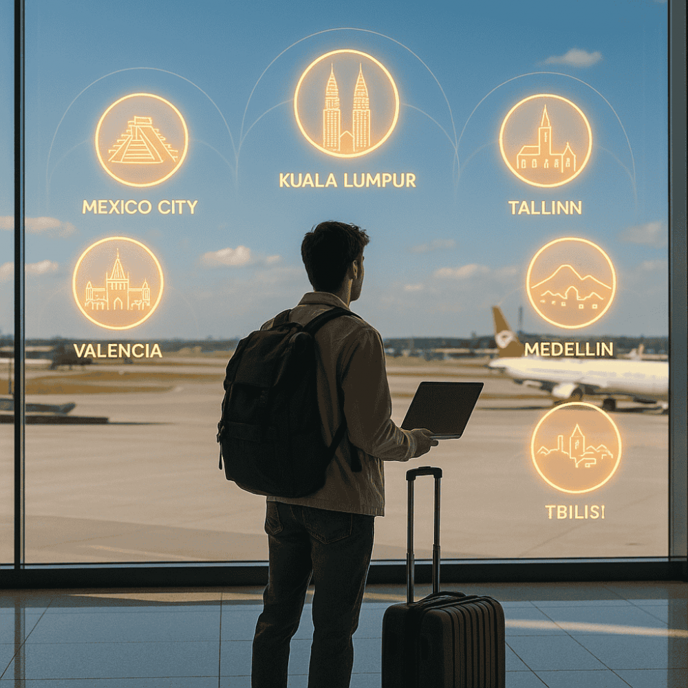 Top Remote Work Hubs for the End of 2025: Where Digital Nomads Are Heading Next
