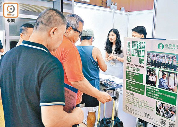 42場中高齡招聘會 共錄1090宗就業