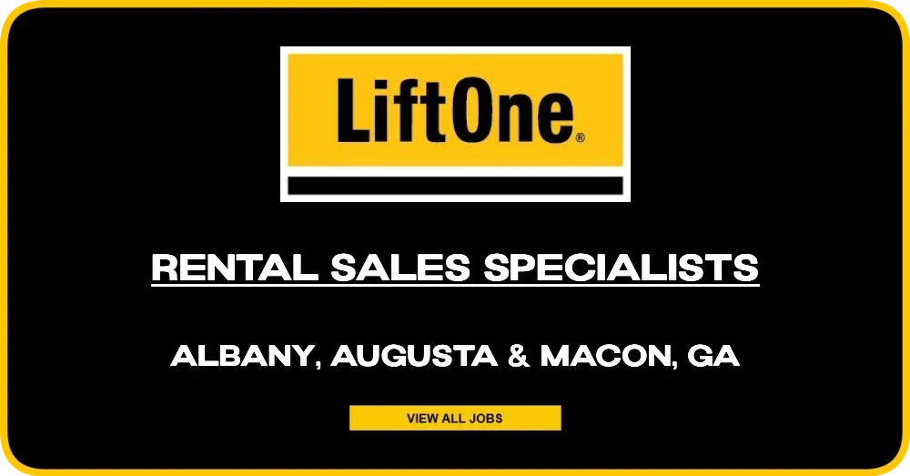 Rental Sales Specialists - Augusta, Albany & Macon, GA @ LiftOne