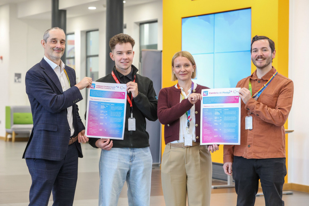 Coleg Cambria leads responsible AI drive with sector-first pledge