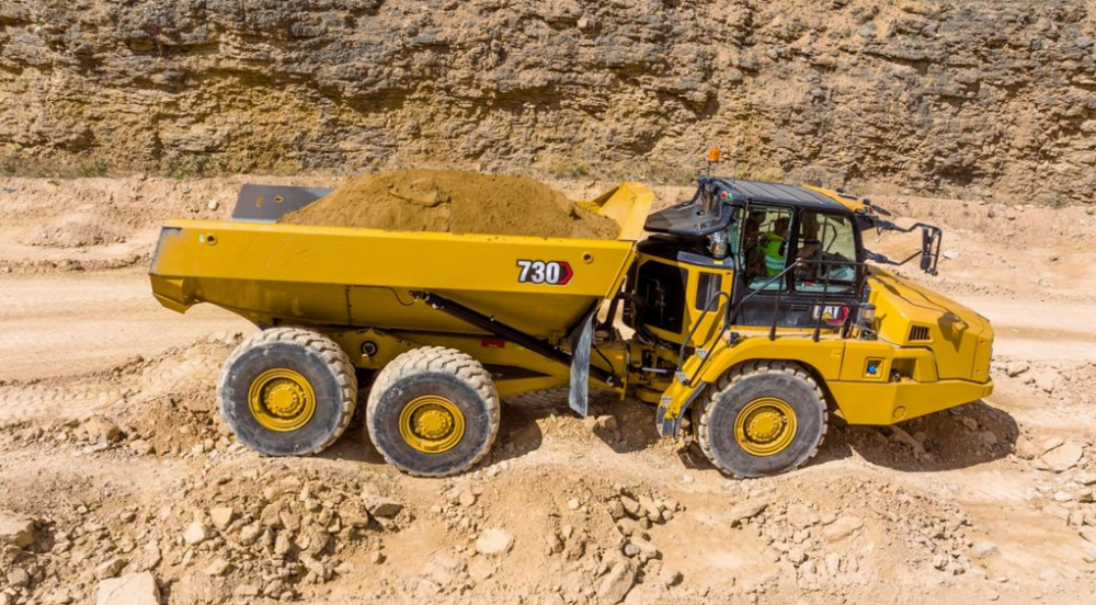 Next Generation Cat Articulated Trucks Enhance Performance, Safety, Efficiency