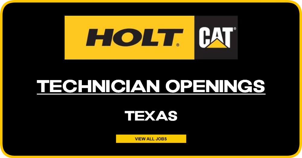 Holt Cat Technician/Mechanic Openings in Texas