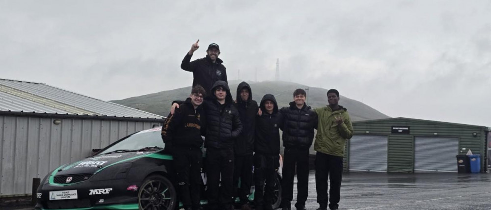 Team of Motorsport Students and Staff Win National Rallycross Championship for Second Year