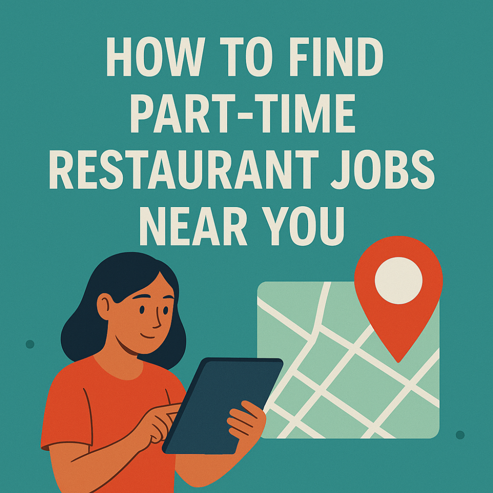 How to Find Part-Time Restaurant Jobs Near You
