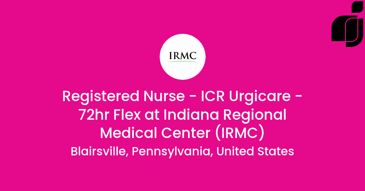 Registered Nurse ICR Urgicare 72hr Flex in Blairsville