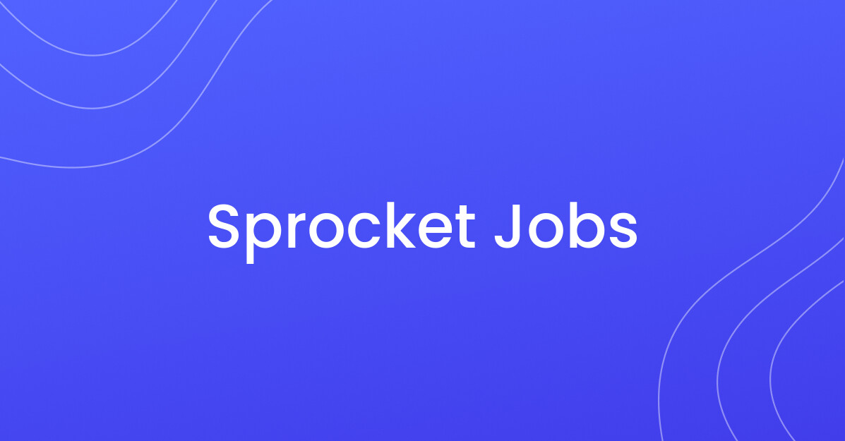 Sign In Sprocket Jobs