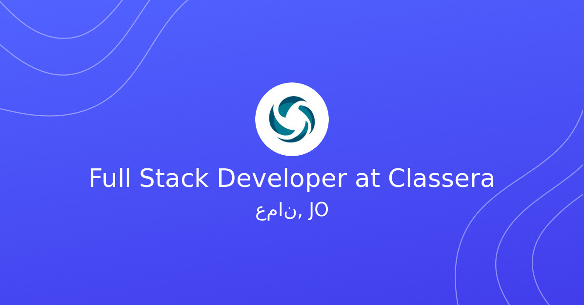 Full Stack Developer at Classera - Neptune Careers