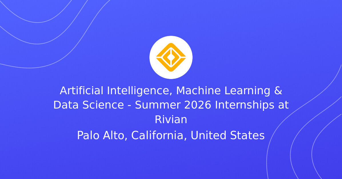 Artificial Intelligence, Machine Learning & Data Science - Summer 2026 ...