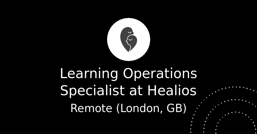 Learning Operations Specialist at Healios - LearnOps 360™ - Free Job ...