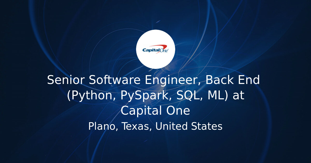 Capital One Software Engineer New Grad