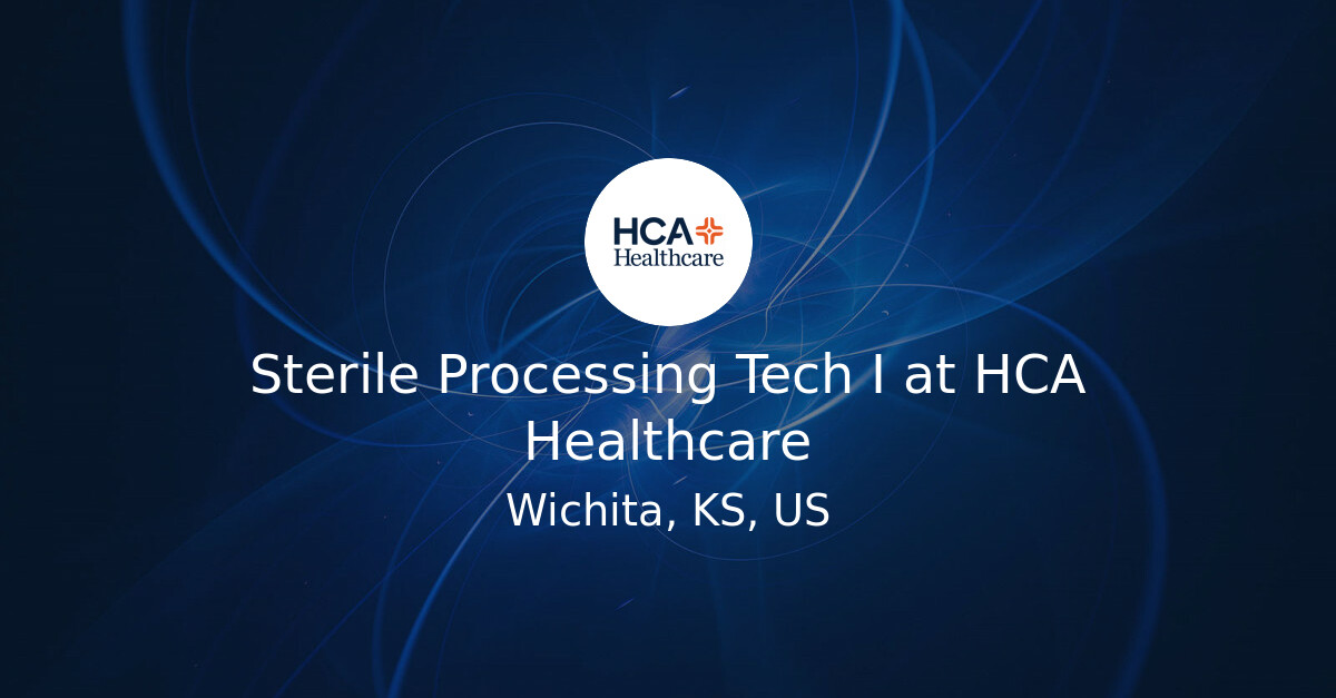 Sterile Processing Tech I at HCA Healthcare - Hiring Our Heroes Job Board