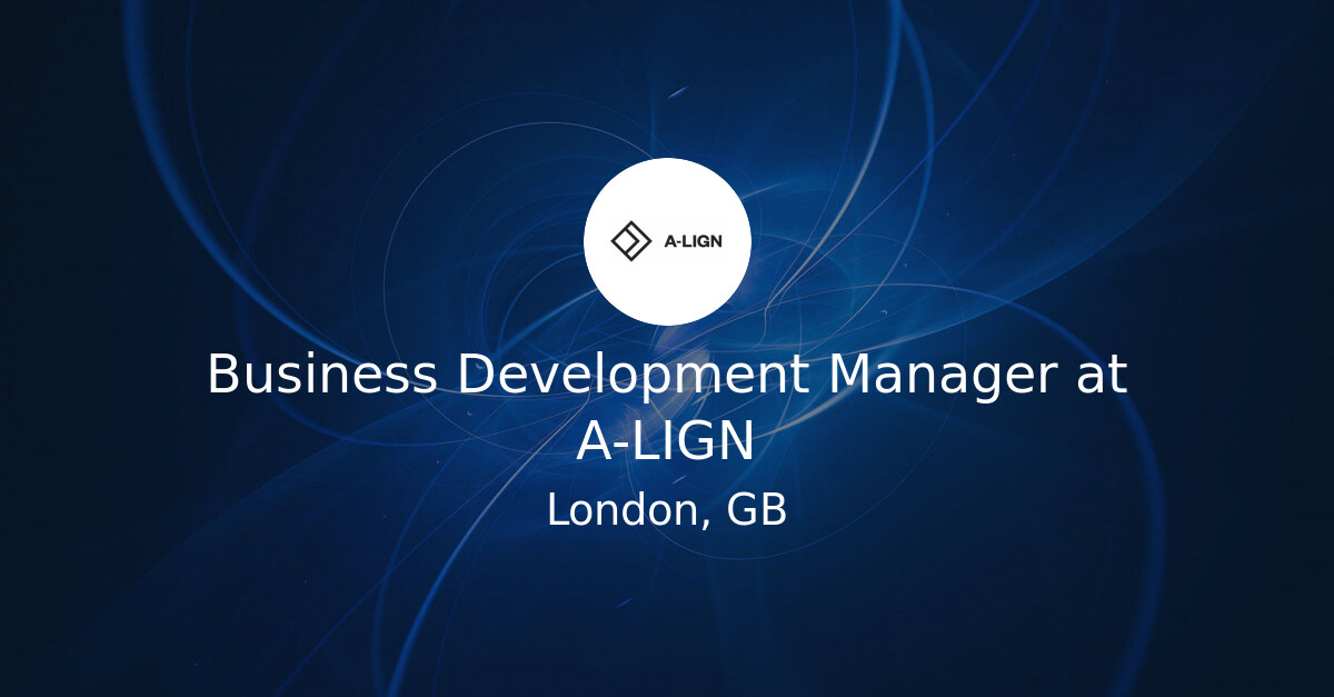 Business Development Manager at A-LIGN - Hiring Our Heroes Job Board