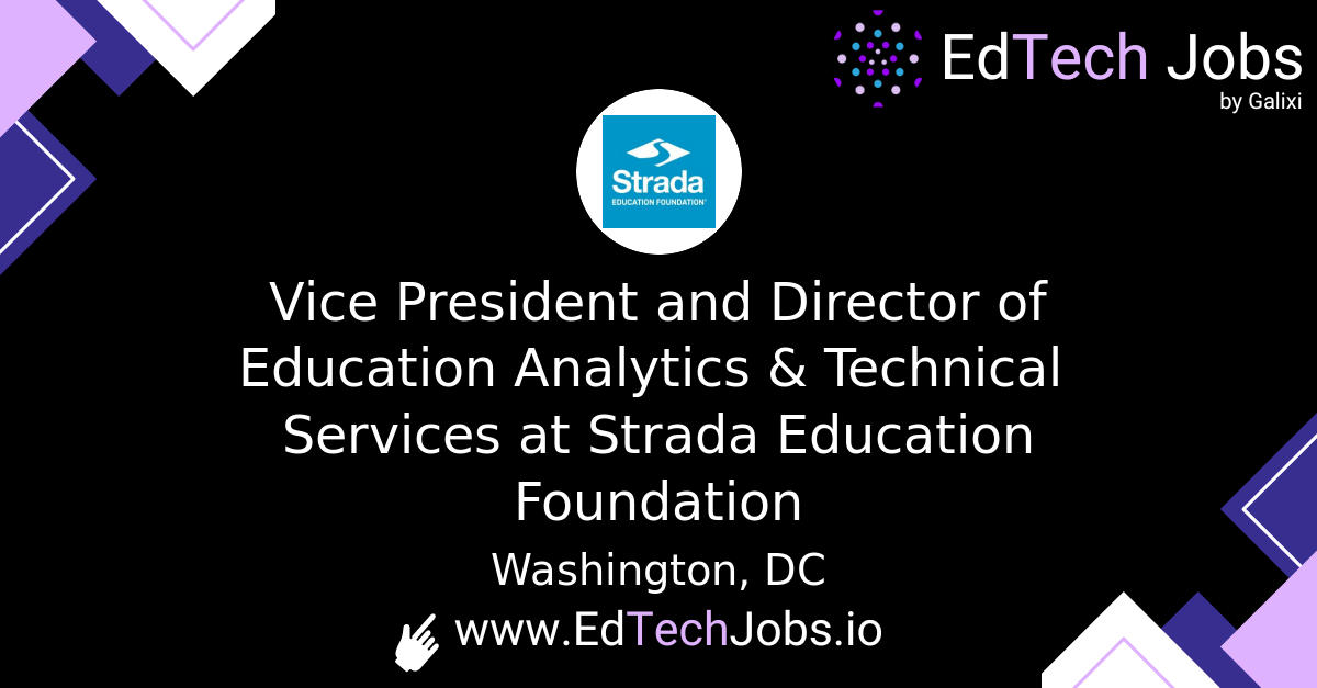 Vice President and Director of Education Analytics & Technical Services