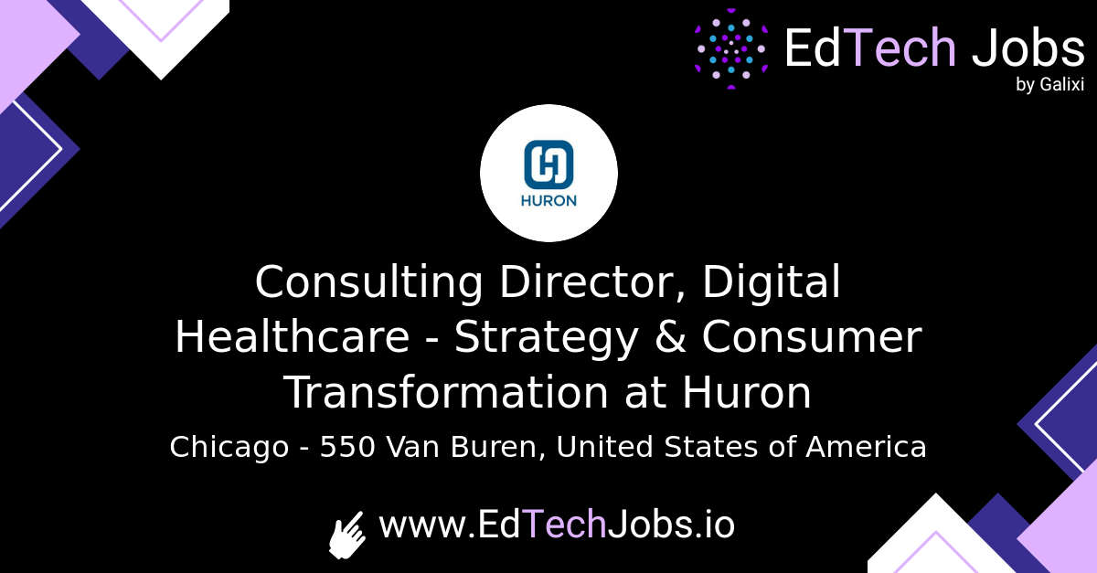 Consulting Director, Digital Healthcare Strategy & Consumer