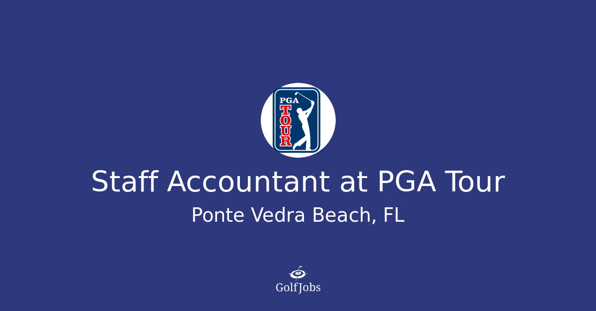 Staff Accountant at PGA Tour - Golf Jobs