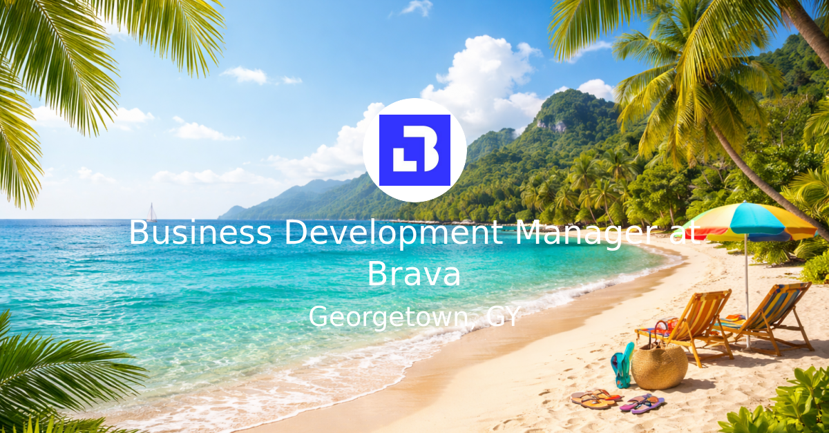 Business Development Manager at Brava - IslandJobHunt.com