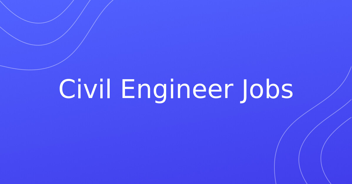 Civil Engineering Jobs in Wesley Chapel, Florida, United States Civil