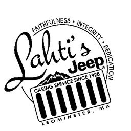 Lahti's Jeep