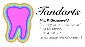 Tandarts Mw. P Groeneveld